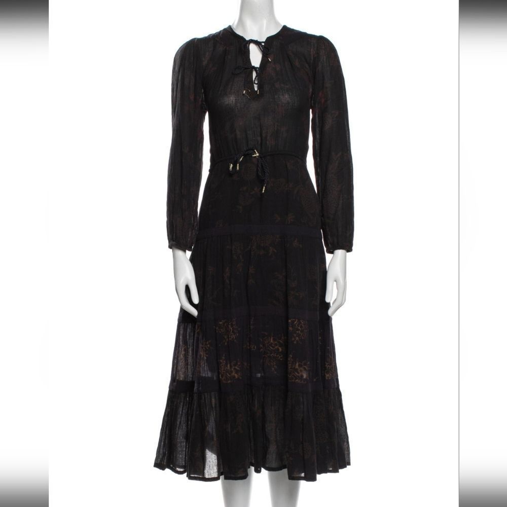 Ulla Johnson Floral Print Long Dress size 2